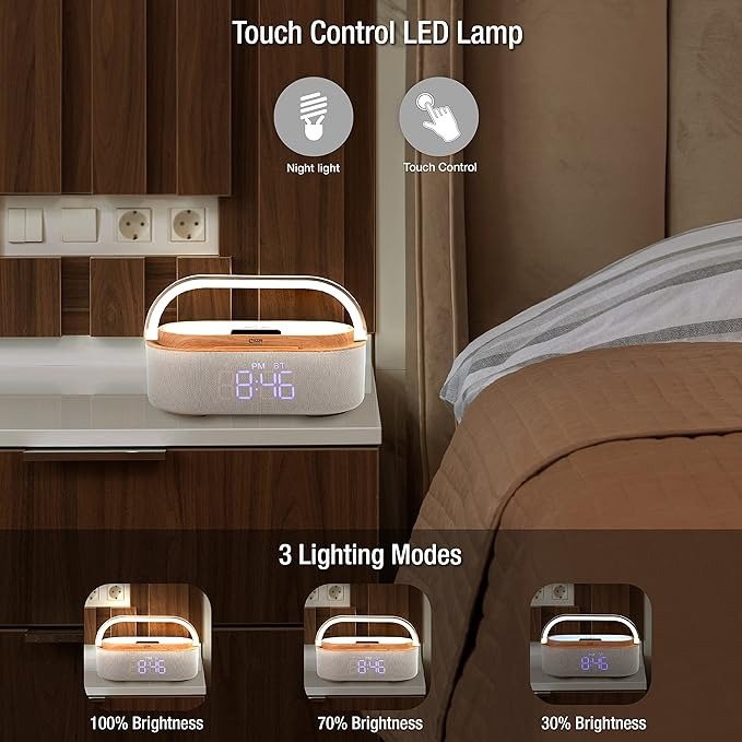 اسپیکر و شارژر وایرلس دیوریکس مدل DX-W100