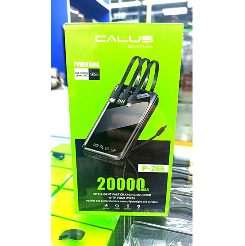 پاوربانک کالوس مدل p-266 ظرفیت 20000 میلی آمپر