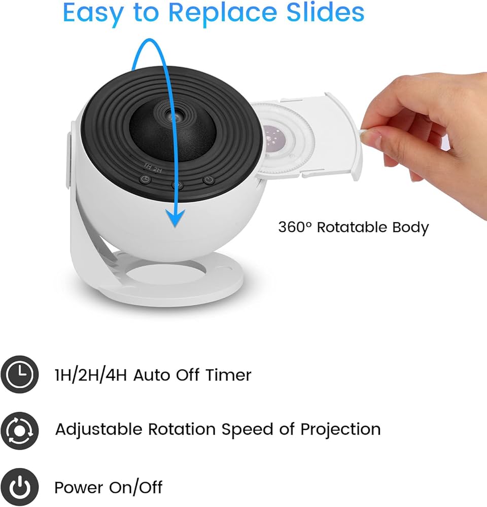 پروژکتور کهکشانی مدل Galaxy Projector BL-DQY02