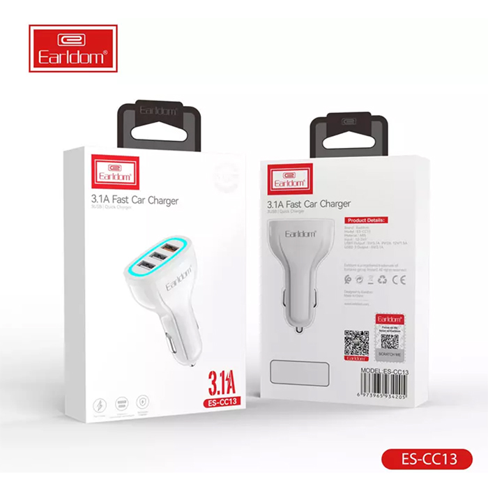 شارژر فندکی Earldom مدل ES-CC13