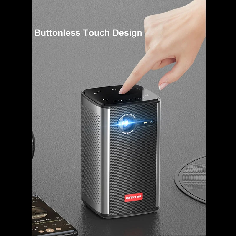 مینی پروژکتور شارژی برند BYINTEK مدل P70