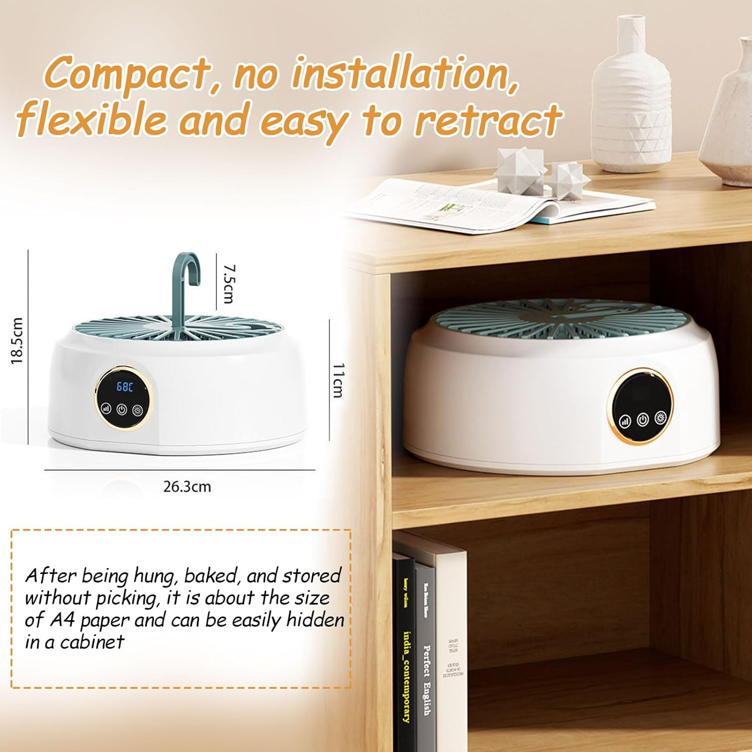 خشک کن لباس قابل حمل مدل SH-009