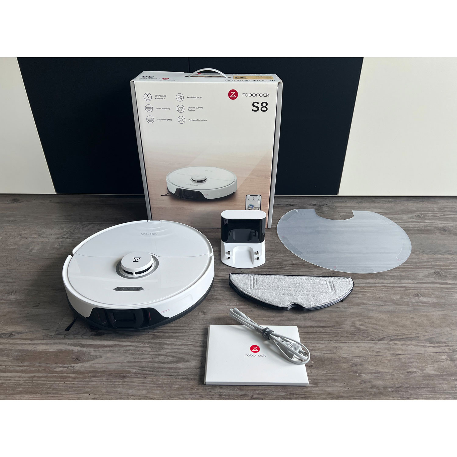 جارو رباتیک روبوراک مدل Roborock S8