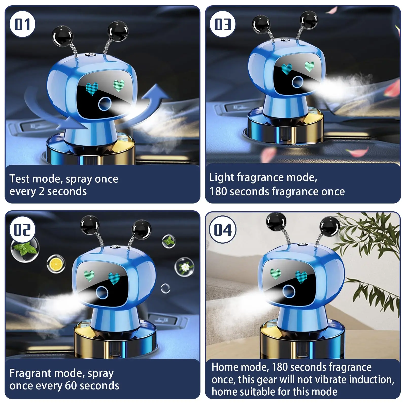 بخور خوشبو کننده خودرو مدل Intelligence Aromatherapy