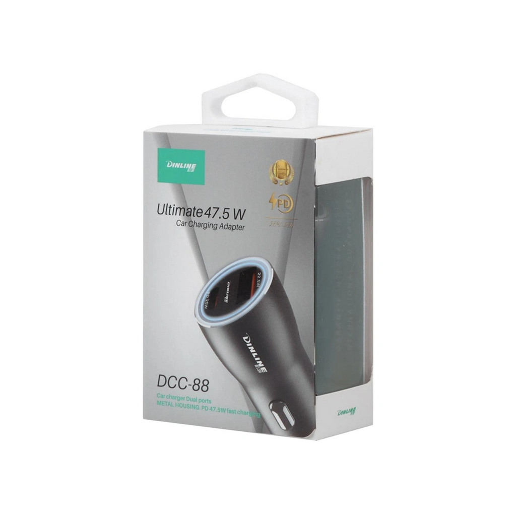 شارژر فندکی دینلاین مدل DCC-88