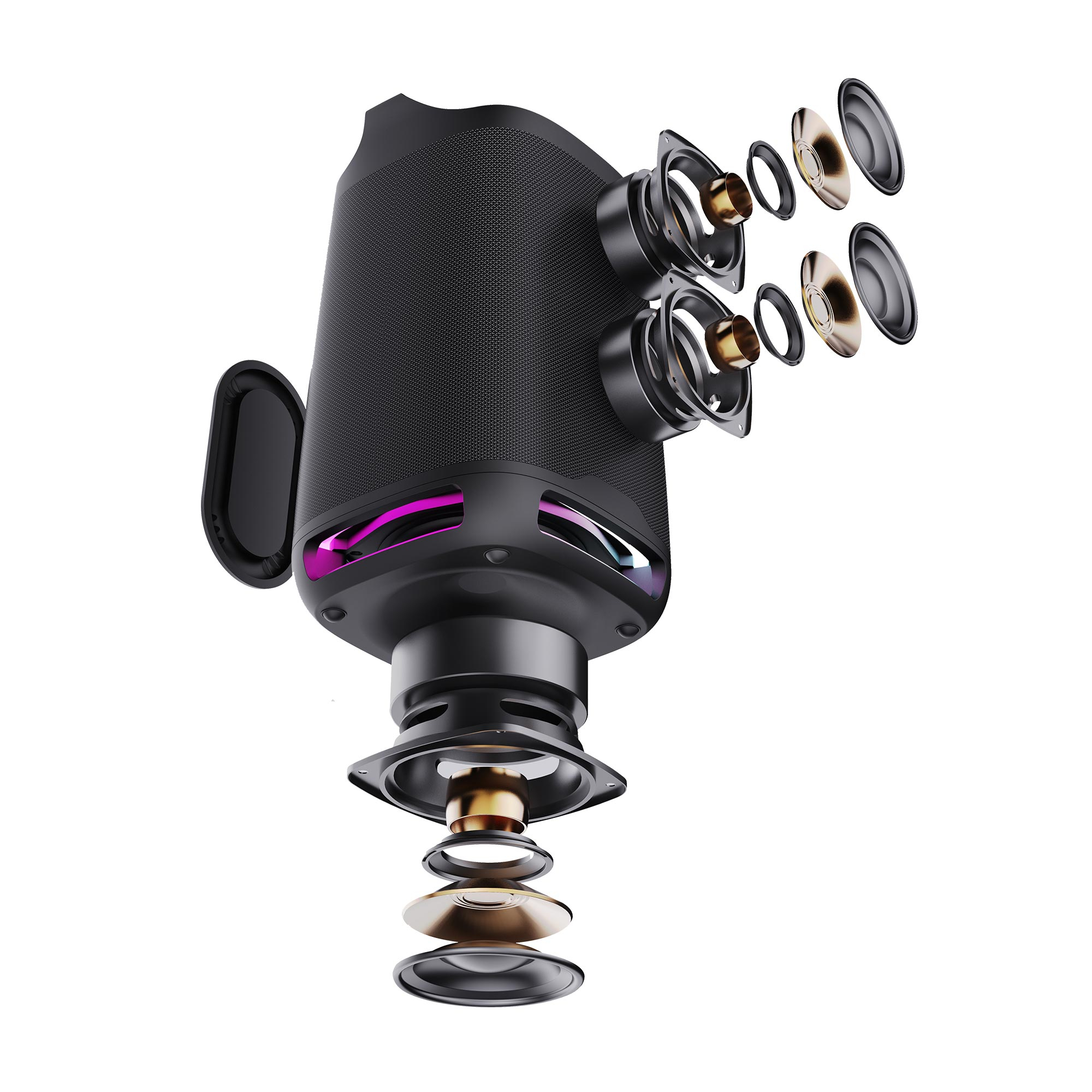 اسپیکر بلوتوثی قابل حمل هیسکا مدل B172