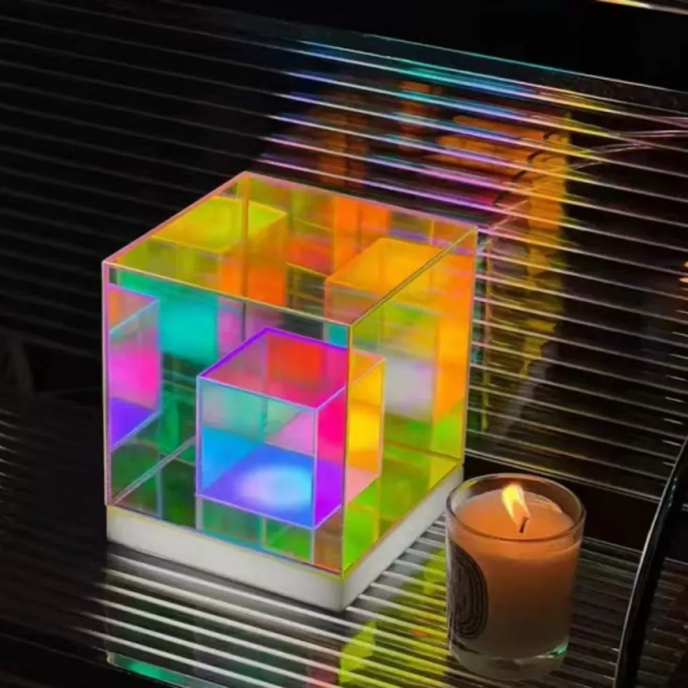 چراغ خواب مدل مکعبی