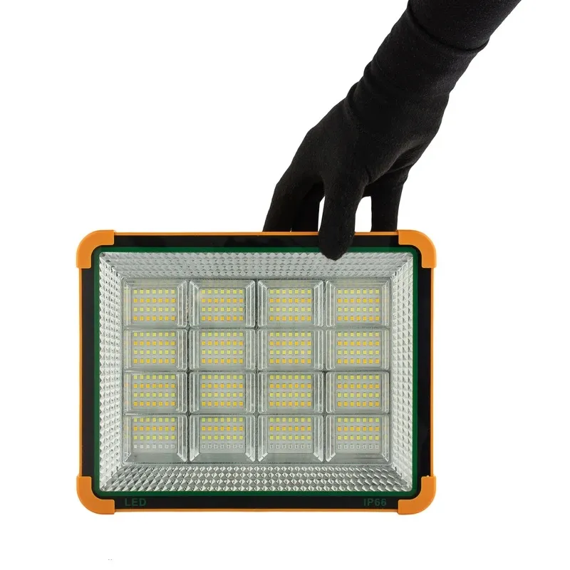 پروژکتور شارژی و خورشیدی مدل HG-77