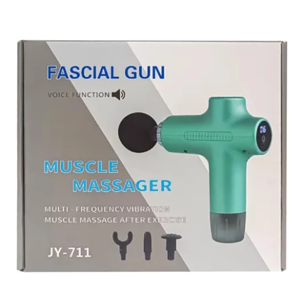 ماساژور تفنگی سخنگو با پنل لمسی مدلJY-711