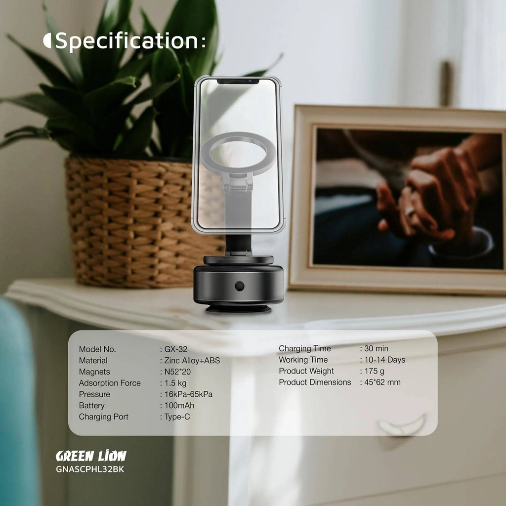 هولدر موبایل وکیومی گرین لاین مدل GX-32