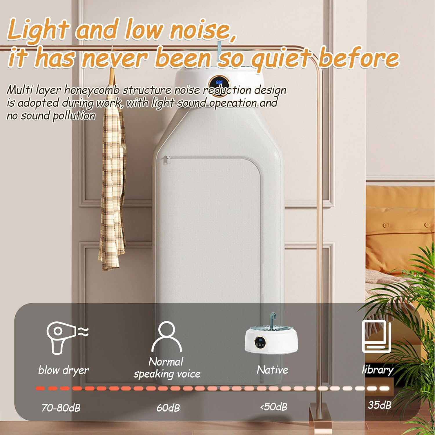 خشک کن لباس قابل حمل مدل SH-009