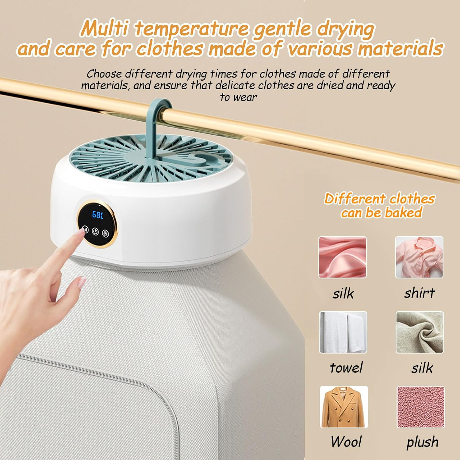 خشک کن لباس قابل حمل مدل SH-009