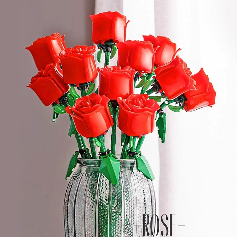 لگو طرح گل رز مدل Eternal Rose