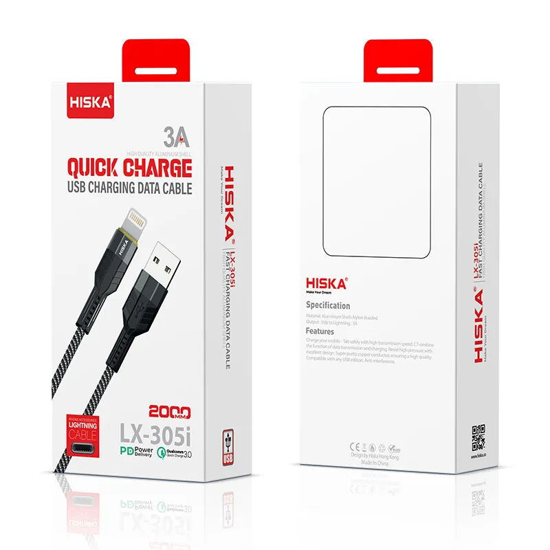 کابل USB به لایتنینگ هیسکا مدل LX305