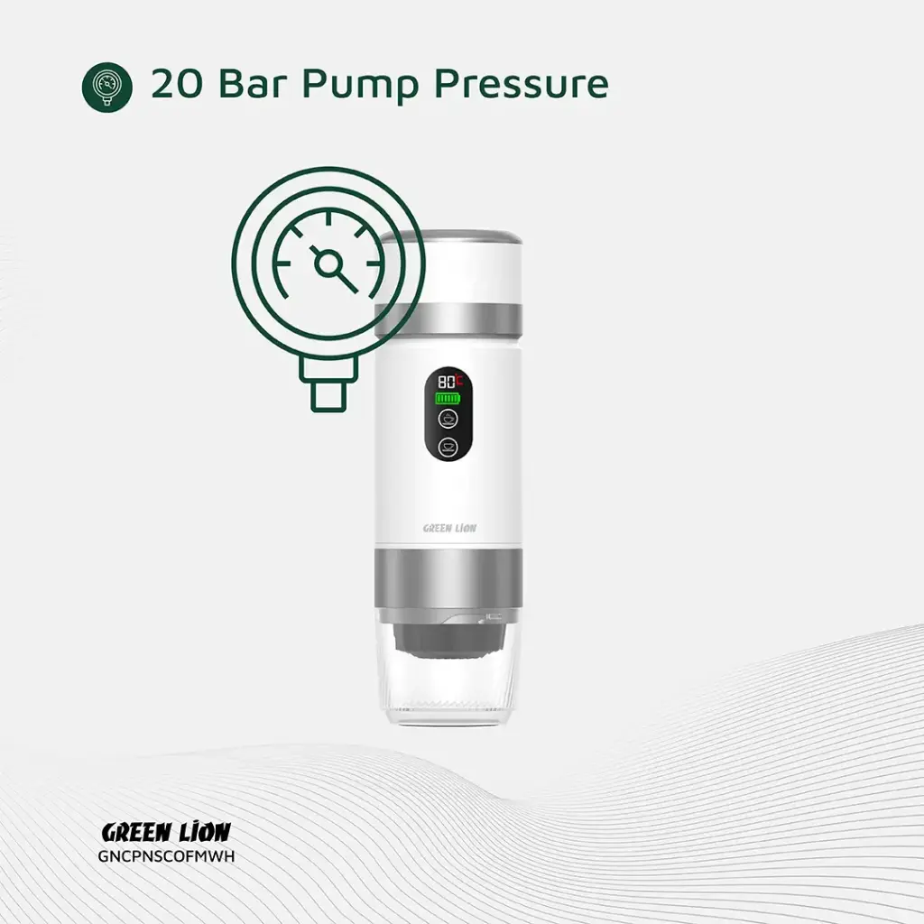 قهوه ساز قابل حمل گرین لاین مدل Campinas