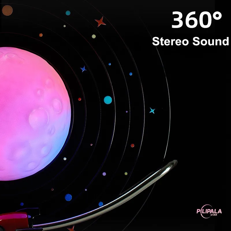 چراغ خواب و اسپیکر طرح فضا