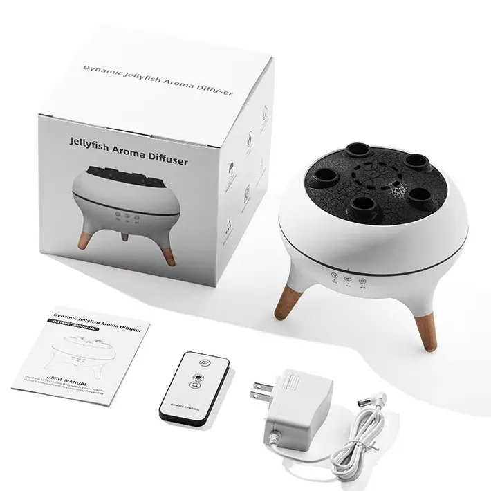 دستگاه بخور و چراغ خواب مدل Jellyfish