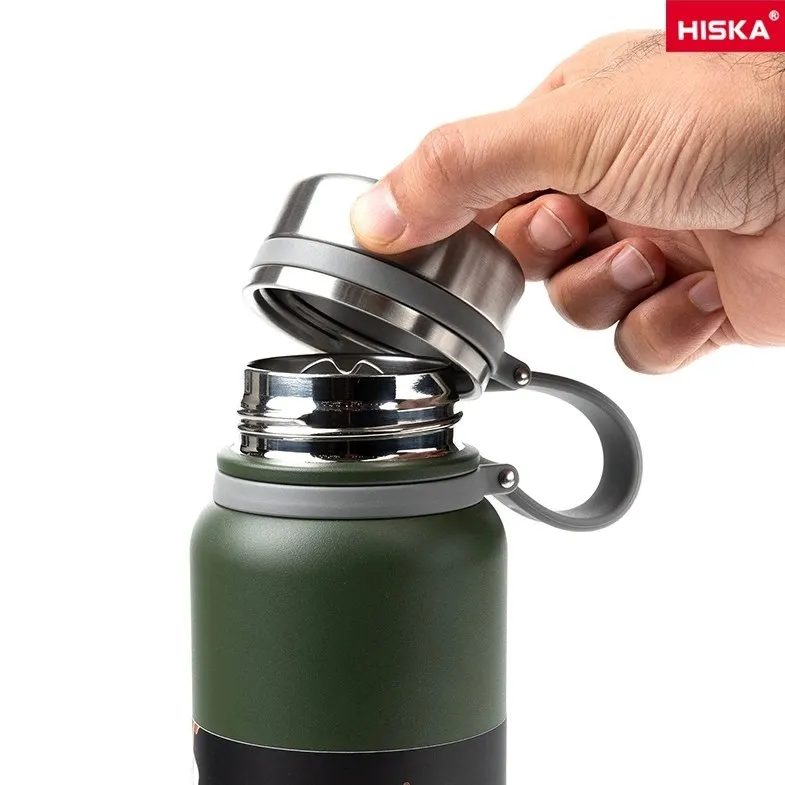 فلاسک سفری استیل هیسکا مدل HR-80