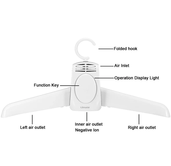 خشک کن کفش و لباس هوشمند Umate