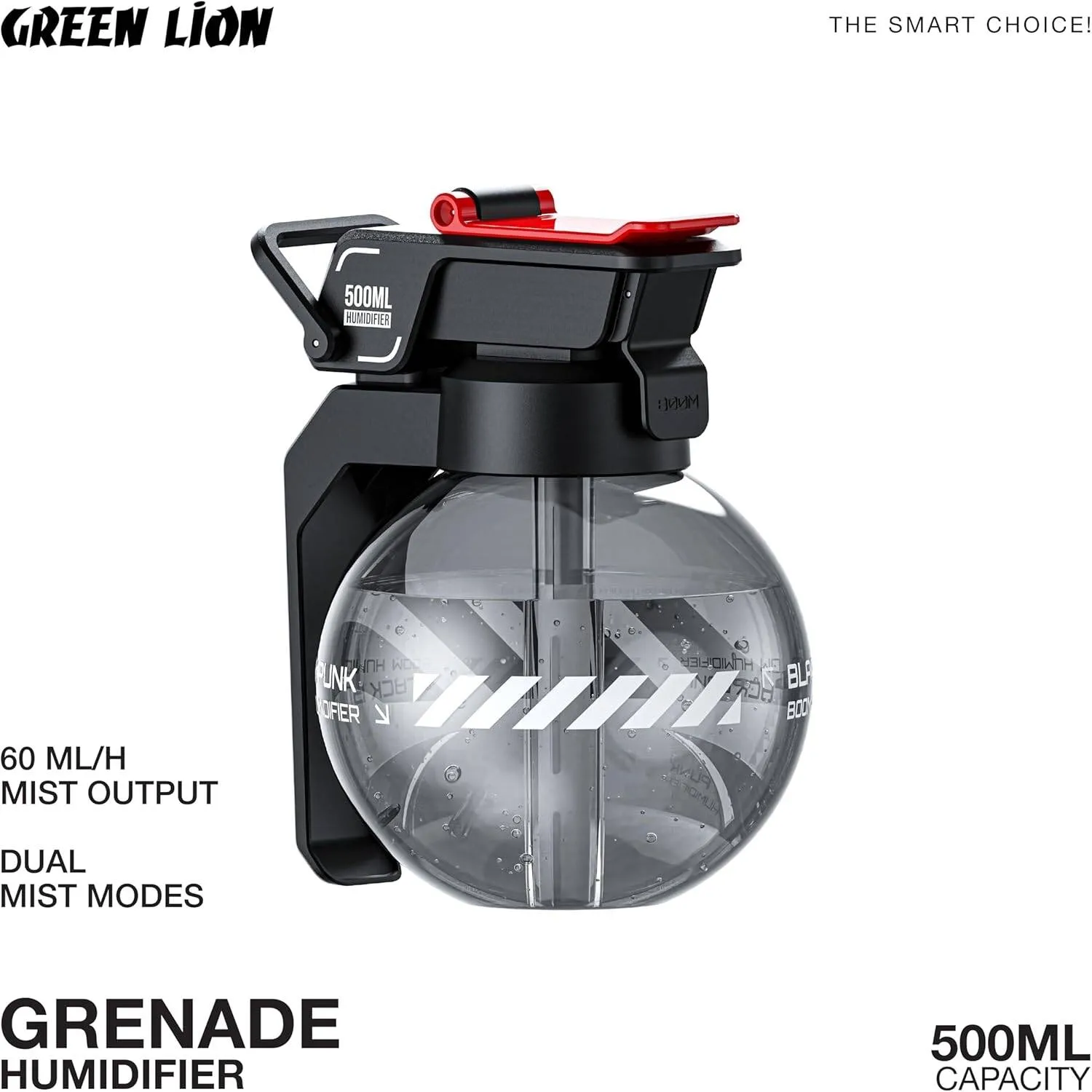 رطوبتساز گرین لاین مدل Grenade Humidifier