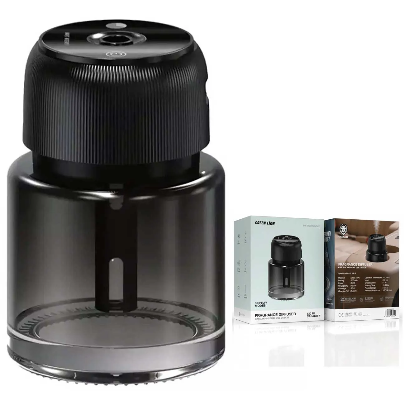 خوشبوکننده گرین لاین ظرفیت ۱۳۰ میلیلیتر