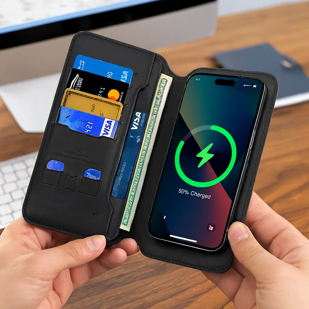 کیف پول و پاوربانک مگسیف 10000mAh