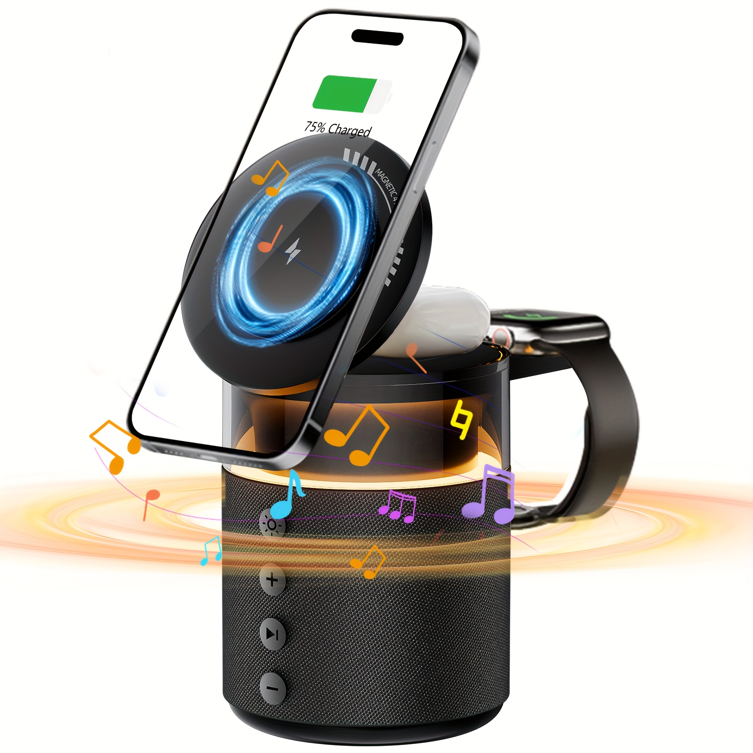 شارژر بیسیم گرین لاین مدل 5 در 1