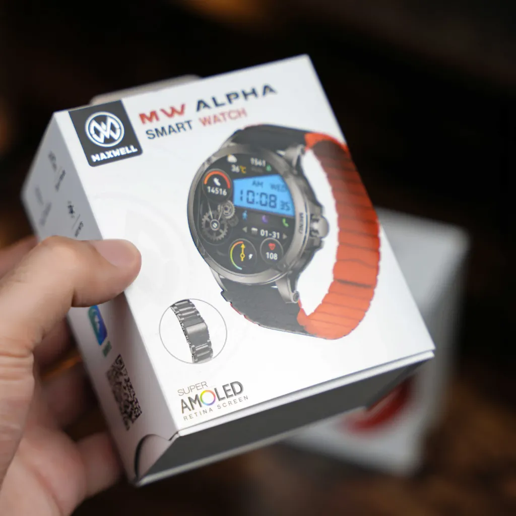 ساعت هوشمند مکسول مدل ALPHA