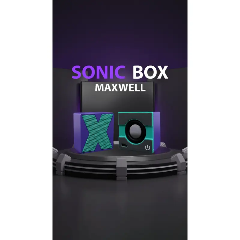اسپیکر جعبهای مکسول مدل Sonic Box