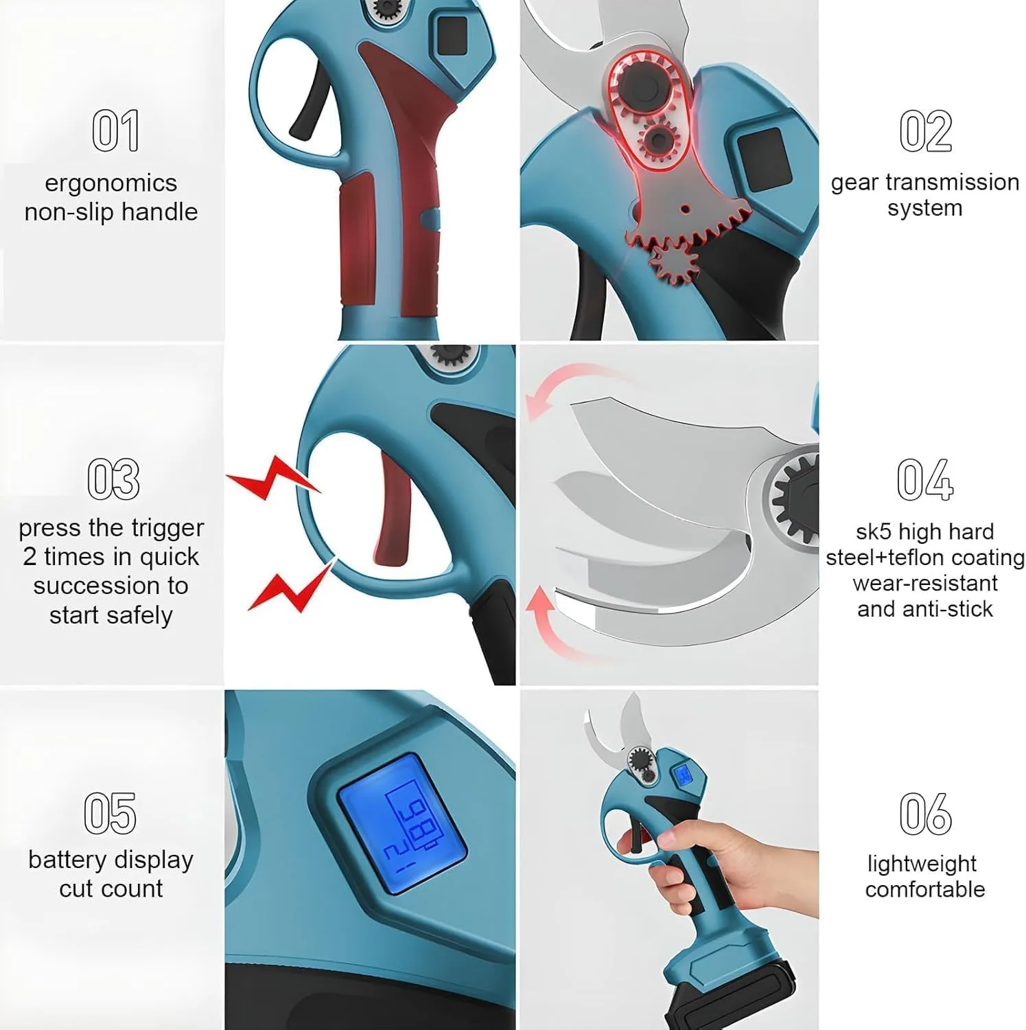 مجموعه ابزار باغبانی ۴ کاره