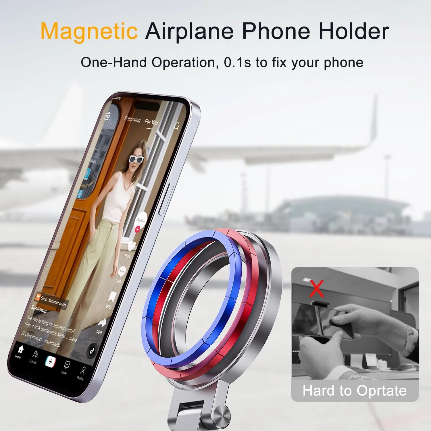 هولدر مگنتی تاشو مدل RT-999A