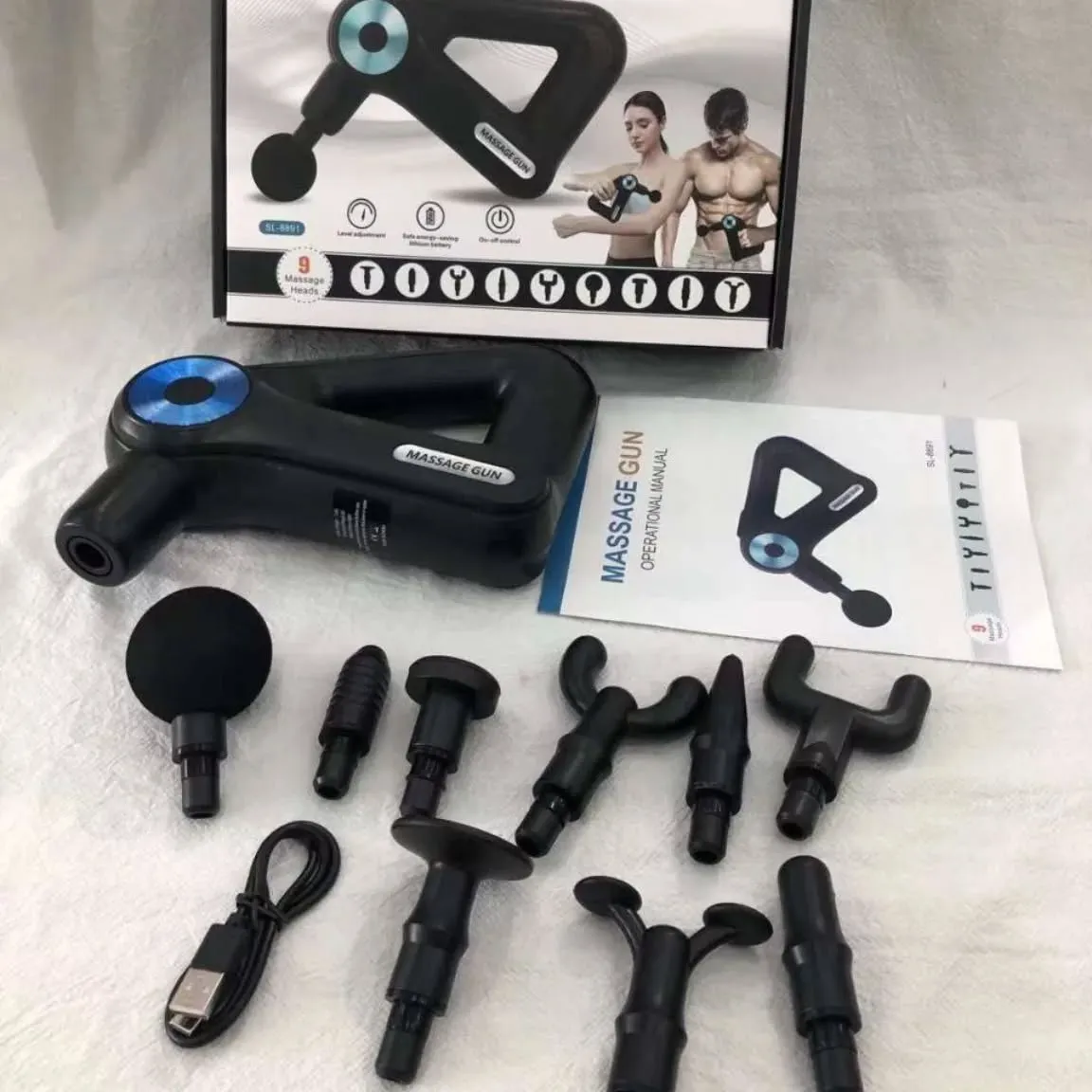 ماساژور تفنگی 9 سر مدل SL‑8891